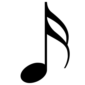 musical note, note, music