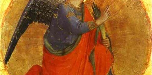 fra angelico perugia triptych angel of the annunciation 1437 fra angelico perugia triptych angel of the annunciation 1437
